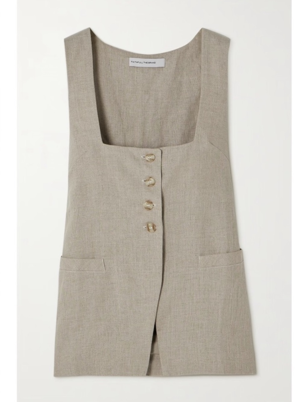 Faithfull Linen Top